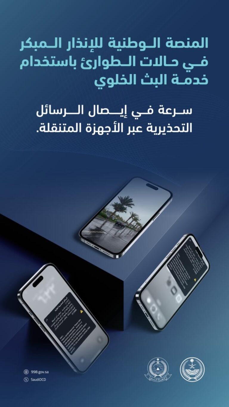 عاجل:-الواحدة-ظهرًا.-تفاصيل-تجربة-الإنذار-المبكر-بالشرقية-وبقيّة-المناطق-غدًا