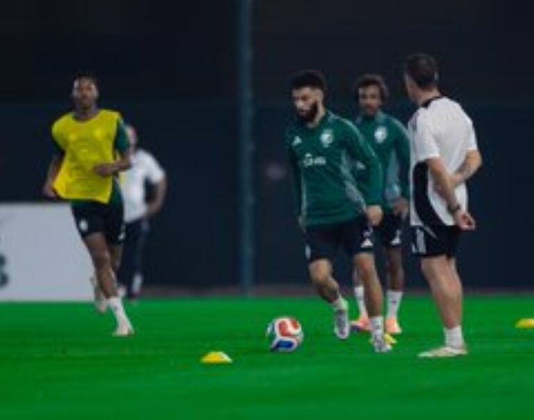 تفاصيل-مران-الأخضر-قبل-مباراة-ساحل-العاج.-عودة-ثنائي-وإصابة-3-لاعبين