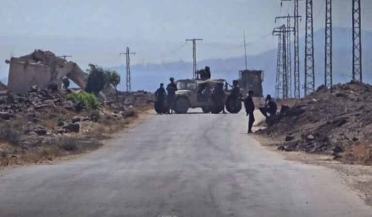 قوات-الاحتلال-الإسرائيلي-تنصب-حواجز-عسكرية-في-ريف-القنيطرة