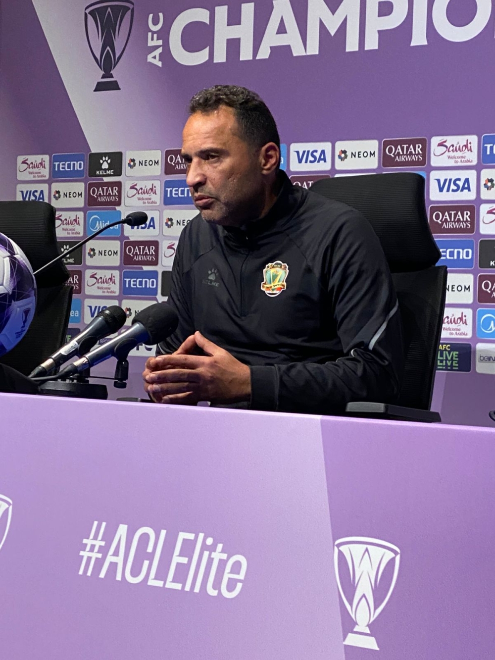 مدرب-الشرطة-العراقي:-لعبنا-أمام-الأفضل-في-القارة.-والفريق-انهار-أمام-الهلال-بعد-الطرد