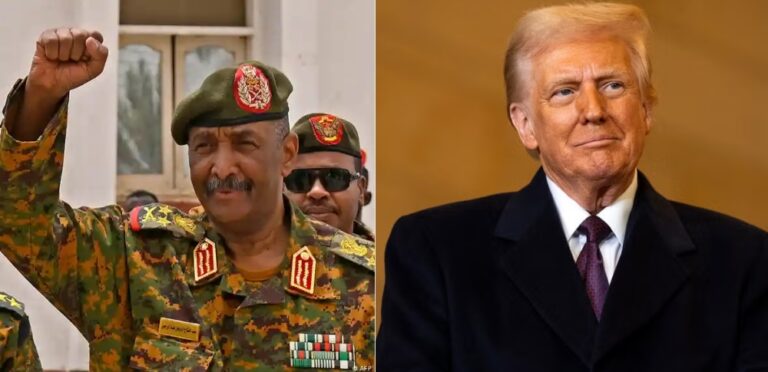 قائد-نزيه.-البرهان-يناشد-ترامب-التدخل-لإنهاء-الحرب-في-السودان