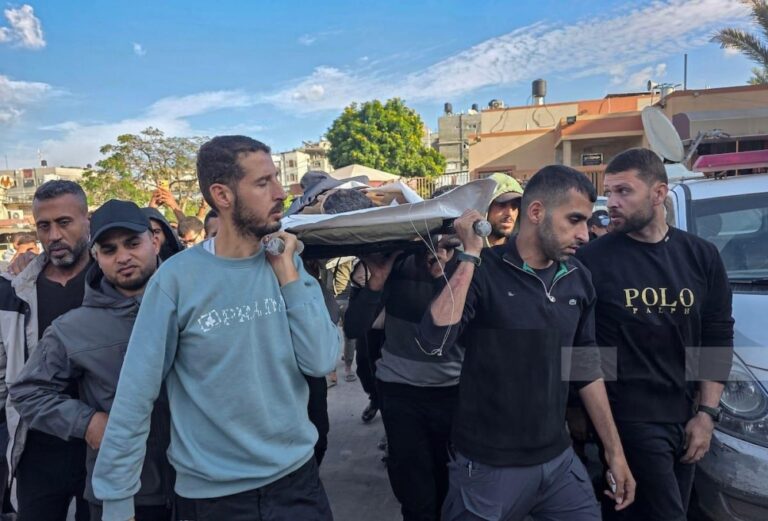 استشهاد-6-فلسطينيين-في-قصف-الاحتلال-خيام-النازحين-جنوب-غزة