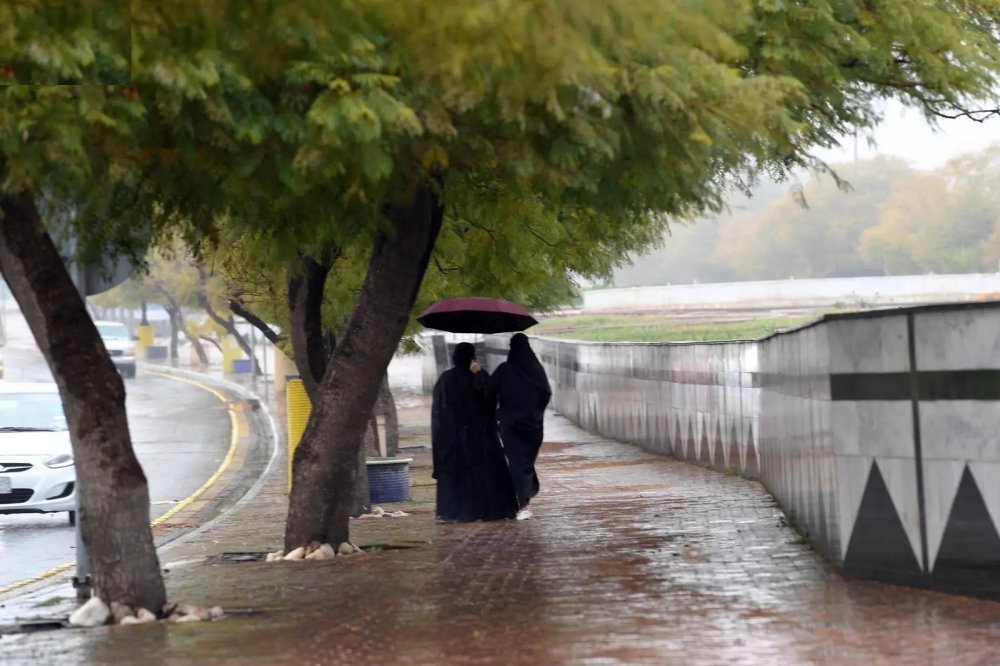 طقس-الصباح.-أمطار-غزيرة-على-المدينة-المنورة-وتبوك