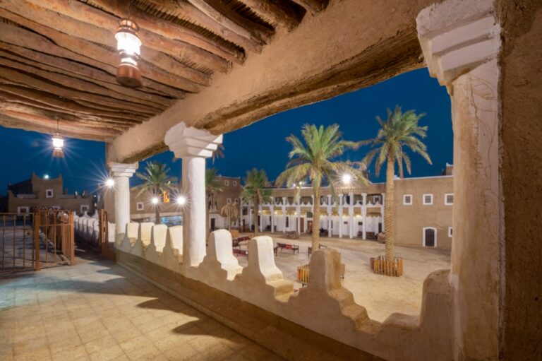 بيت-العويس-في-الدرعية.-تاريخ-العمارة-النجدية-الطينية