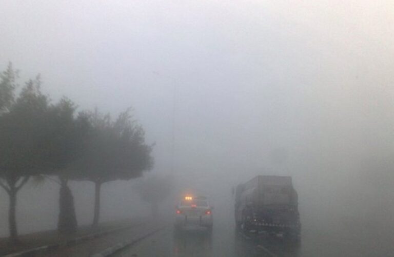 طقس-السعودية.-موجة-ضباب-وشبه-انعدام-في-الرؤية-على-محافظات-الجوف