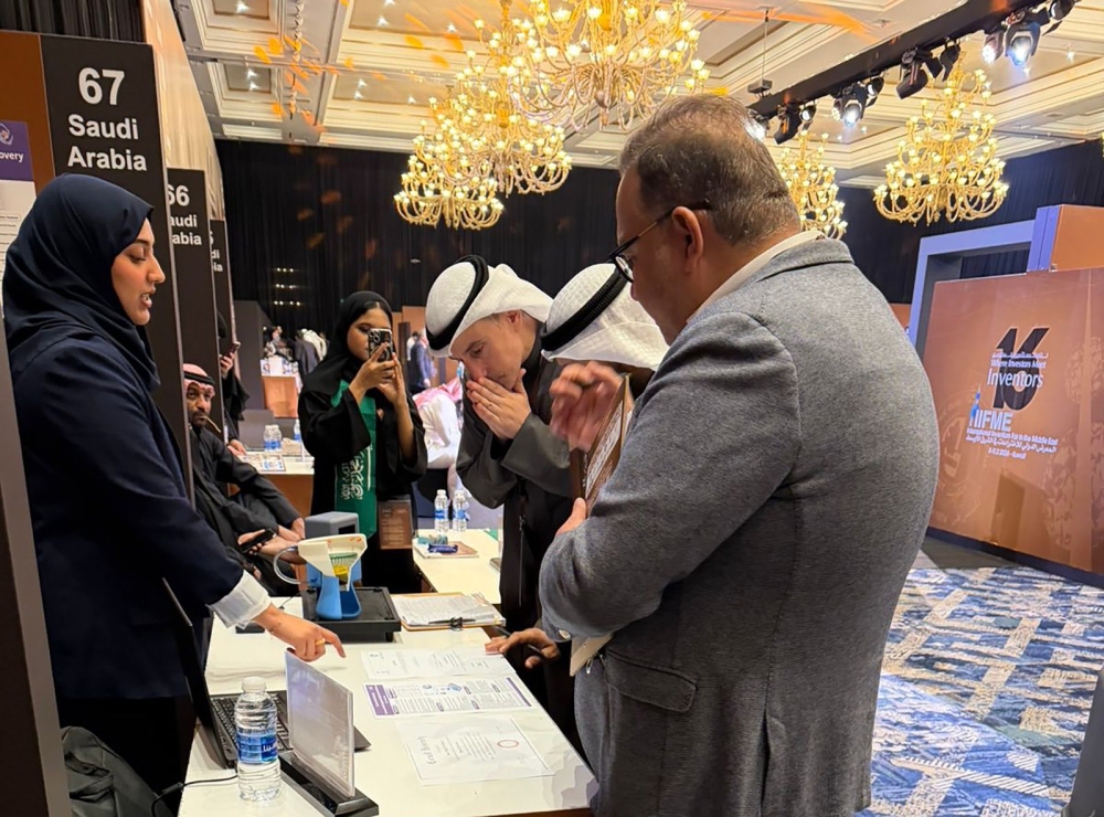 سعودية-تفوز-بذهبيتين-في-المعرض-الدولي-للاختراعات-بالشرق-الأوسط