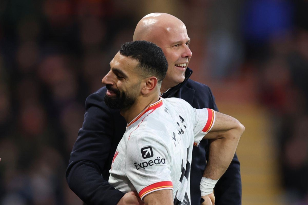 سلوت-يمدح-صلاح-بعد-استعادة-تألقه-مع-ليفربول