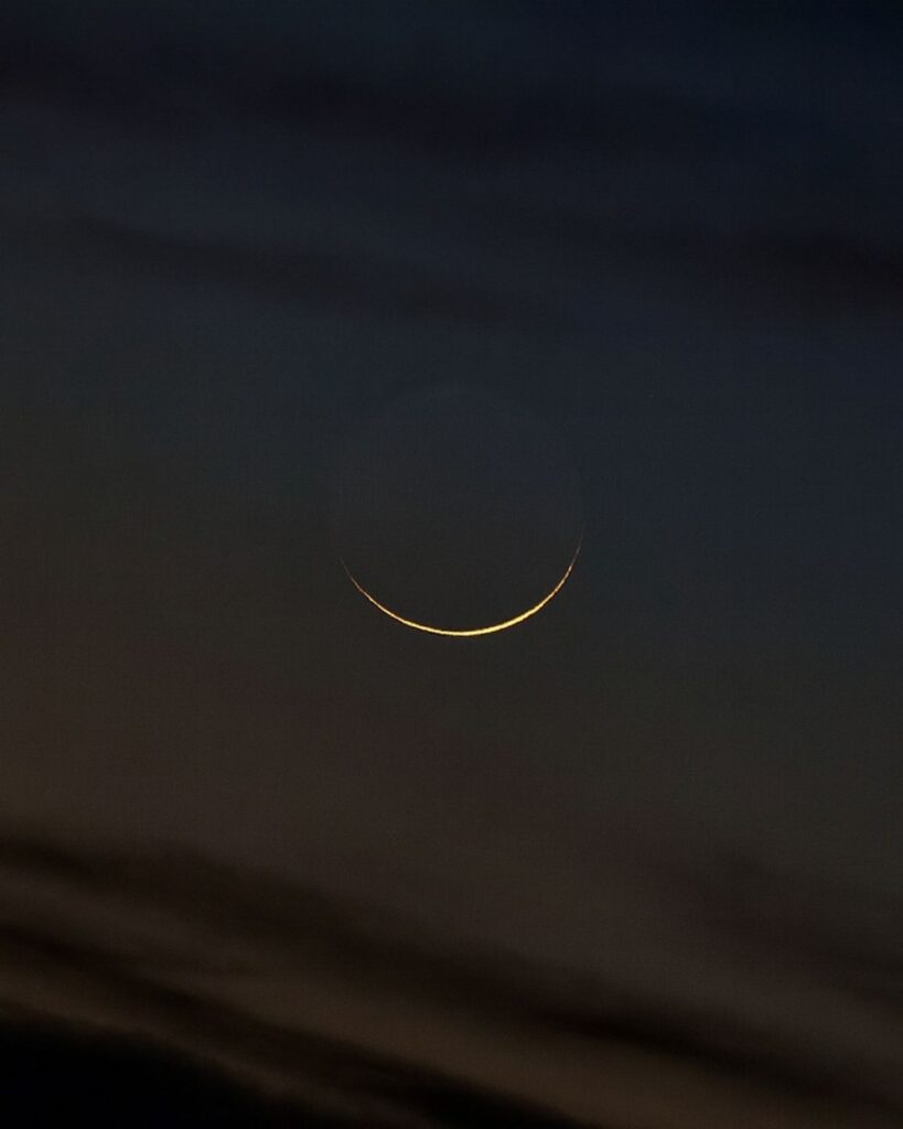 فلكية-جدة:-هلال-رمضان-يزين-الأفق-الجنوبي-الغربي-مساء-اليوم