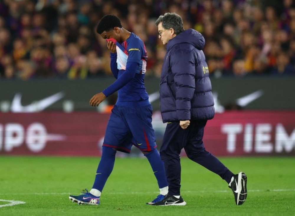 كونديه-وبالدي-يغيبان-عن-برشلونة-قبل-مواجهة-نيوكاسل-في-دوري-أبطال-أوروبا