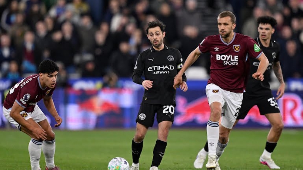 تعثر-جديد-لـ-مانشستر-سيتي-أمام-وست-هام-في-الدوري-الإنجليزي