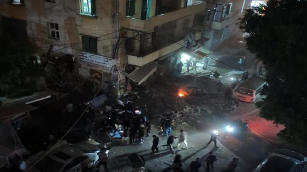 غارات-إسرائيلية-على-منطقتين-سكنيتين-في-قلب-بيروت