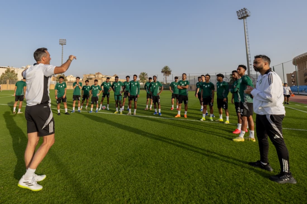 الأخضر-تحت21-يفتتح-تدريباته-في-معسكر-الرياض