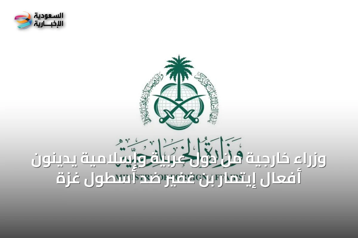وزراء خارجية من دول عربية وإسلامية يدينون أفعال إيتمار بن غفير ضد أسطول غزة