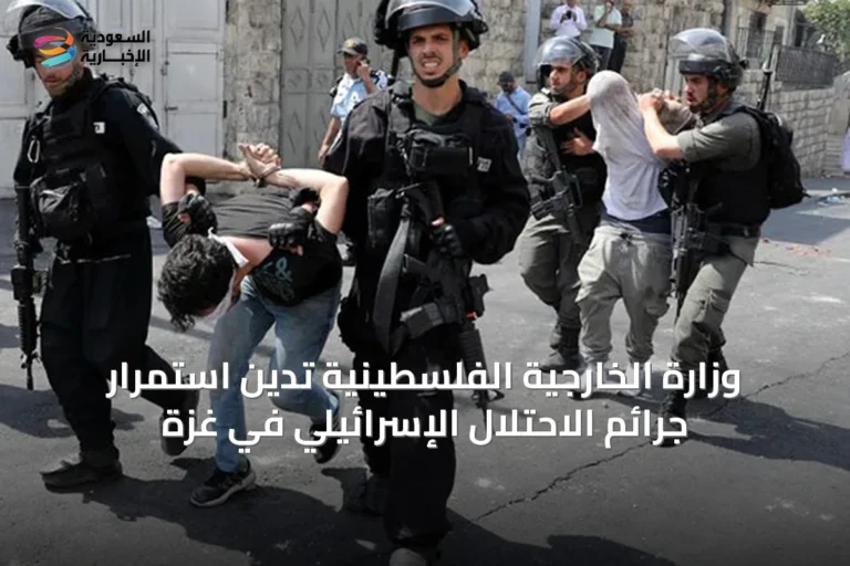 وزارة الخارجية الفلسطينية تدين استمرار جرائم الاحتلال الإسرائيلي في غزة
