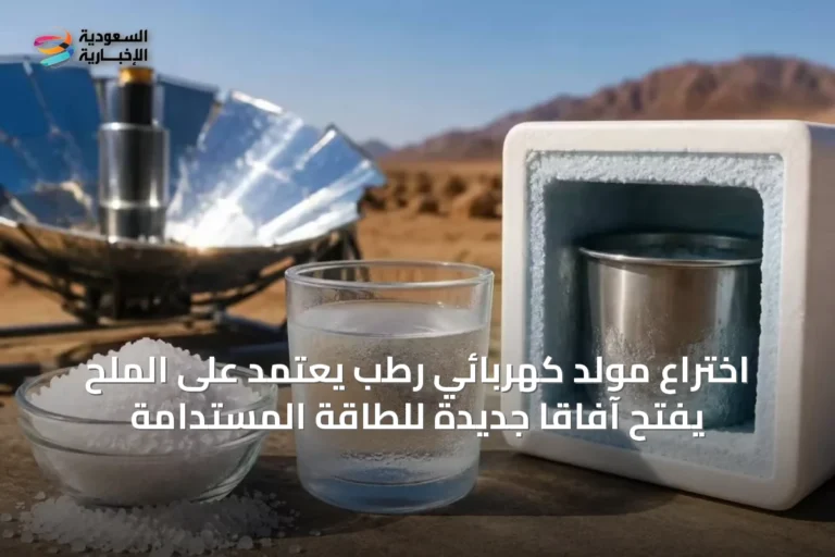 اختراع مولد كهربائي رطب يعتمد على الملح يفتح آفاقًا جديدة للطاقة المستدامة