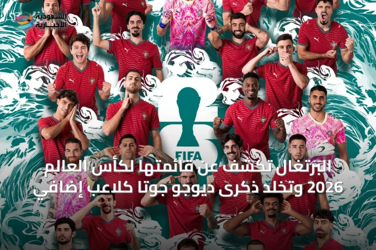 البرتغال تكشف عن قائمتها لكأس العالم 2026 وتخلد ذكرى ديوجو جوتا كلاعب إضافي