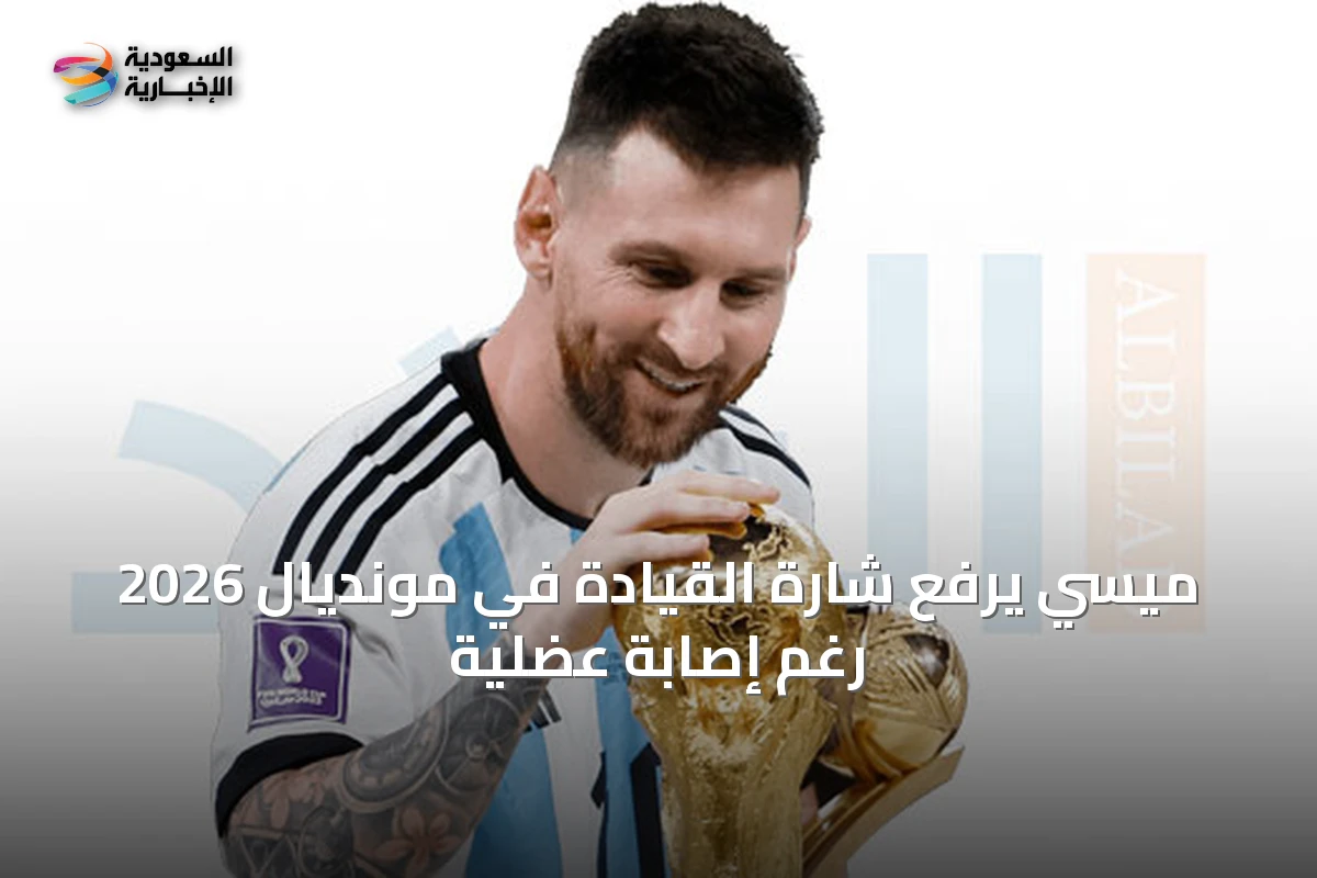 ميسي يرفع شارة القيادة في مونديال 2026 رغم إصابة عضلية