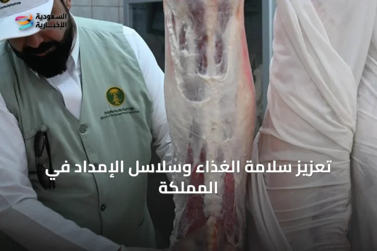تعزيز سلامة الغذاء وسلاسل الإمداد في المملكة