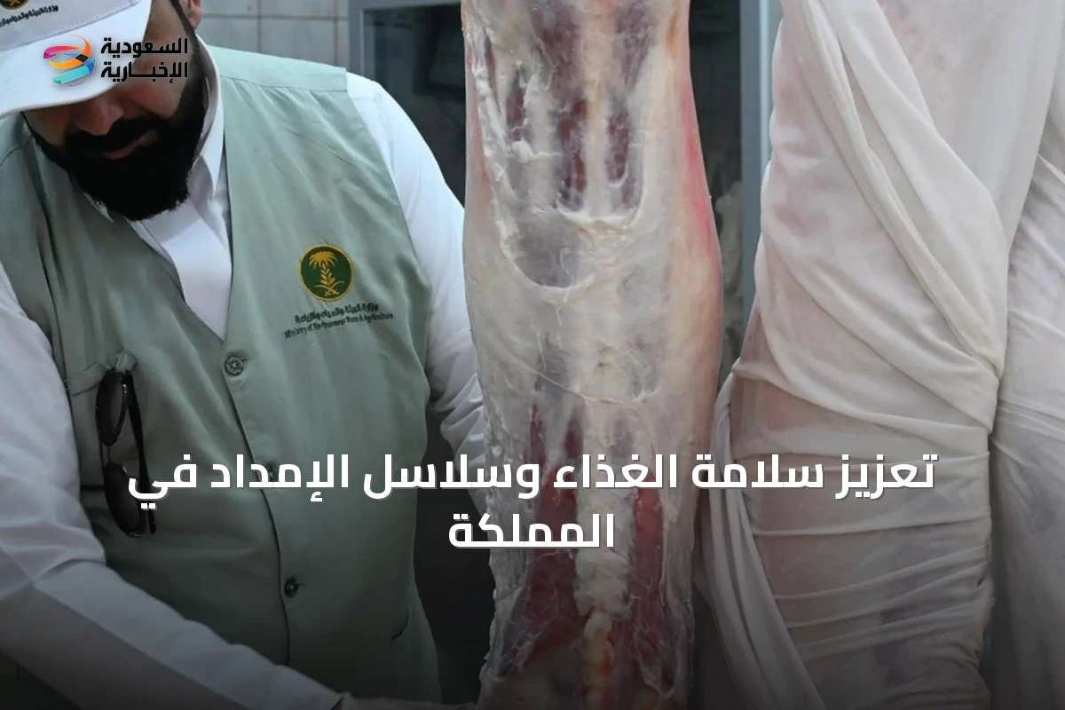 تعزيز سلامة الغذاء وسلاسل الإمداد في المملكة