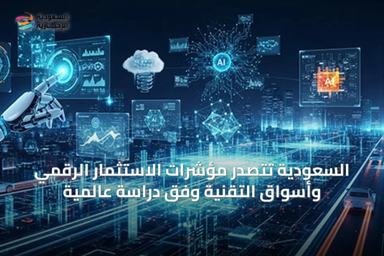السعودية تتصدر مؤشرات الاستثمار الرقمي وأسواق التقنية وفق دراسة عالمية
