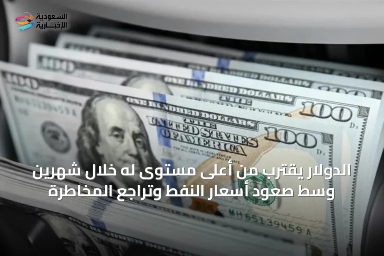 الدولار يقترب من أعلى مستوى له خلال شهرين وسط صعود أسعار النفط وتراجع المخاطرة