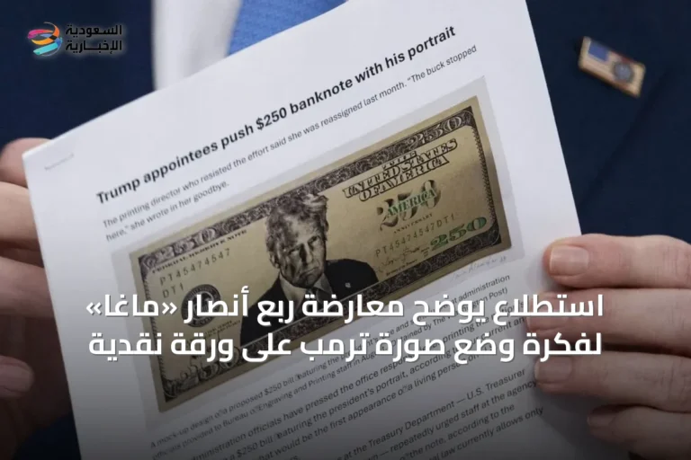 استطلاع يوضح معارضة ربع أنصار «ماغا» لفكرة وضع صورة ترمب على ورقة نقدية