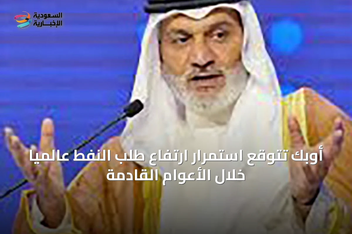 أوبك تتوقع استمرار ارتفاع طلب النفط عالمياً خلال الأعوام القادمة