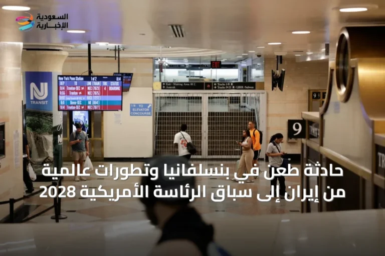 حادثة طعن في بنسلفانيا وتطورات عالمية من إيران إلى سباق الرئاسة الأمريكية 2028