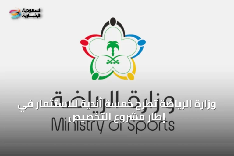 وزارة الرياضة تطرح خمسة أندية للاستثمار في إطار مشروع التخصيص