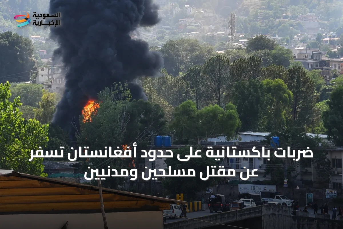 ضربات باكستانية على حدود أفغانستان تسفر عن مقتل مسلحّين ومدنيين