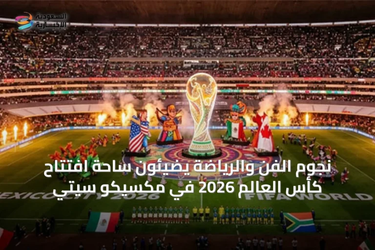 نجوم الفن والرياضة يضيئون ساحة افتتاح كأس العالم 2026 في مكسيكو سيتي
