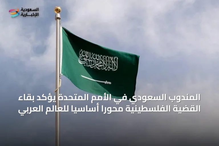 المندوب السعودي في الأمم المتحدة يؤكد بقاء القضية الفلسطينية محوراً أساسيًا للعالم العربي