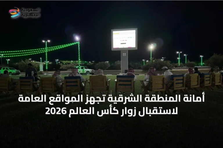 أمانة المنطقة الشرقية تُجهّز المواقع العامة لاستقبال زوار كأس العالم 2026