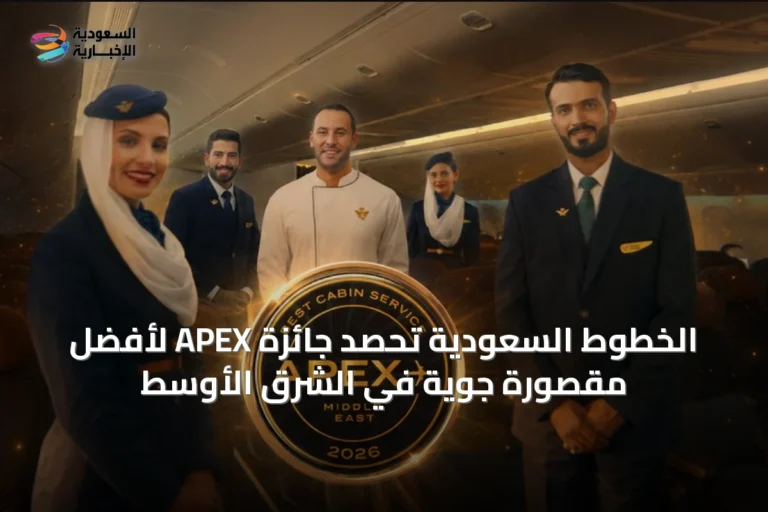 الخطوط السعودية تحصد جائزة APEX لأفضل مقصورة جوية في الشرق الأوسط