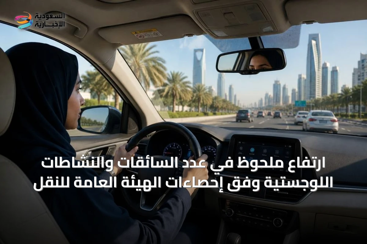 ارتفاع ملحوظ في عدد السائقات والنشاطات اللوجستية وفق إحصاءات الهيئة العامة للنقل