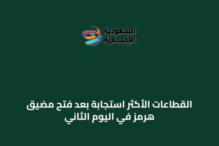القطاعات الأكثر استجابة بعد فتح مضيق هرمز في اليوم الثاني