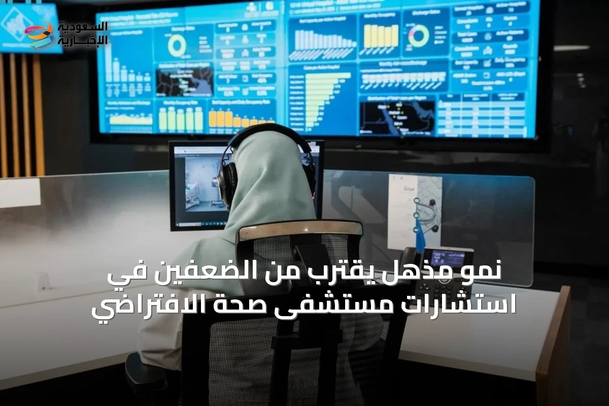 نمو مذهل يقترب من الضعفين في استشارات مستشفى صحة الافتراضي