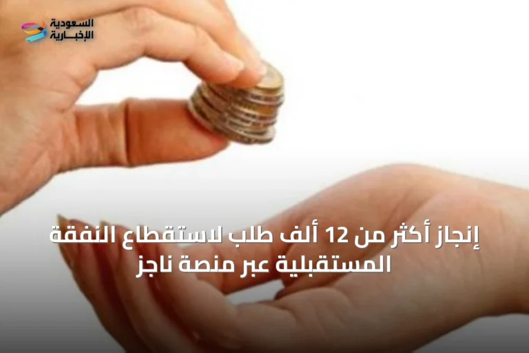 إنجاز أكثر من 12 ألف طلب لاستقطاع النفقة المستقبلية عبر منصة ناجز
