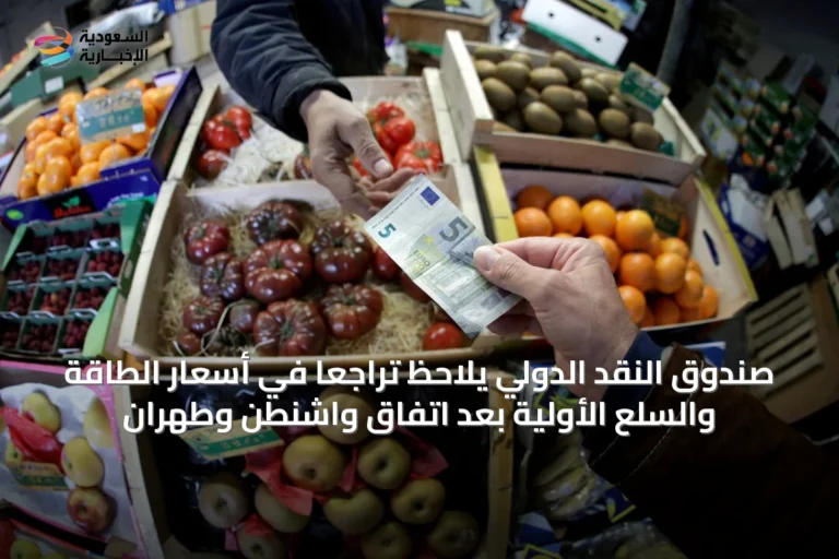 صندوق النقد الدولي يلاحظ تراجعاً في أسعار الطاقة والسلع الأولية بعد اتفاق واشنطن وطهران