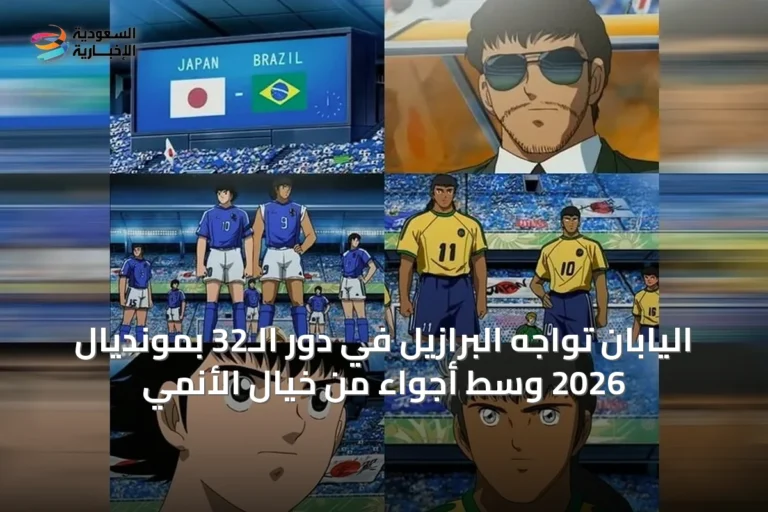 اليابان تواجه البرازيل في دور الـ32 بمونديال 2026 وسط أجواء من خيال الأنمي