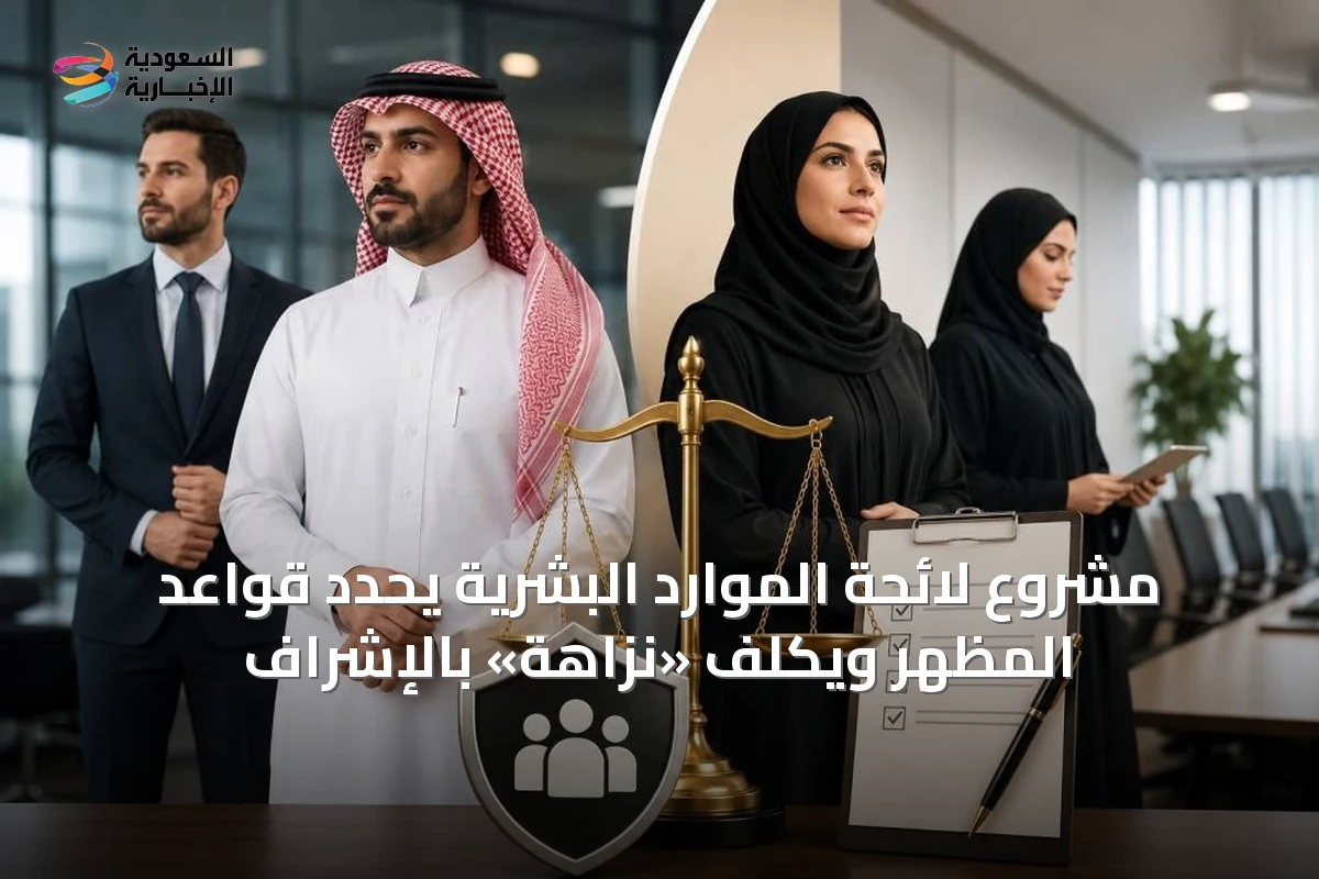 مشروع لائحة الموارد البشرية يحدد قواعد المظهر ويكلف «نزاهة» بالإشراف