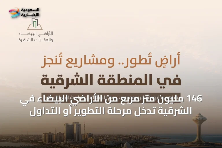 146 مليون متر مربع من الأراضي البيضاء في الشرقية تدخل مرحلة التطوير أو التداول