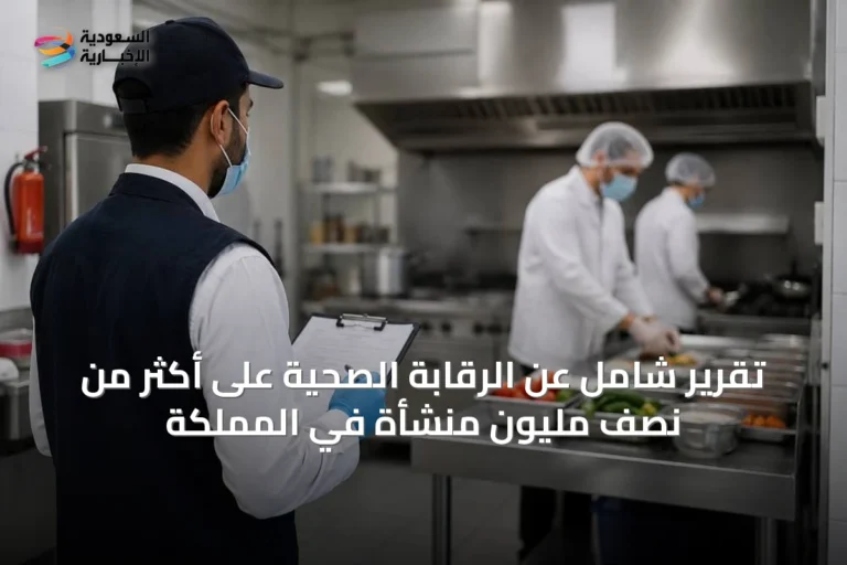 تقرير شامل عن الرقابة الصحية على أكثر من نصف مليون منشأة في المملكة