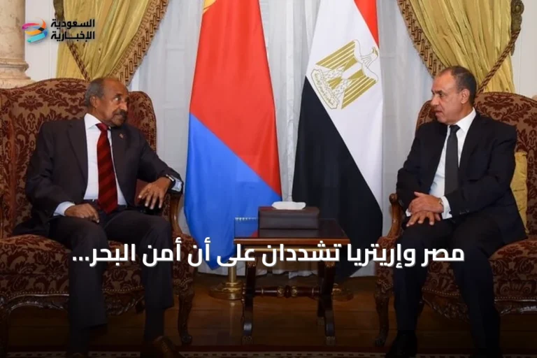 مصر وإريتريا تشددان على أن أمن البحر الأحمر يخص الدول المطلة عليه وحدها