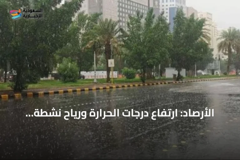 الأرصاد: ارتفاع درجات الحرارة ورياح نشطة مع فرصة هطول أمطار رعدية على عدة مناطق الثلاثاء