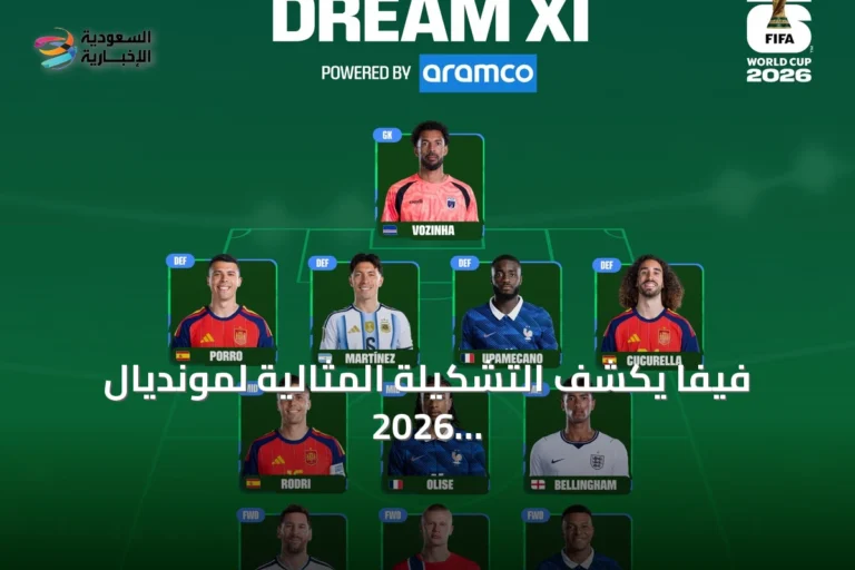فيفا يكشف التشكيلة المثالية لمونديال 2026 بقيادة ميسي ومبابي وهالاند