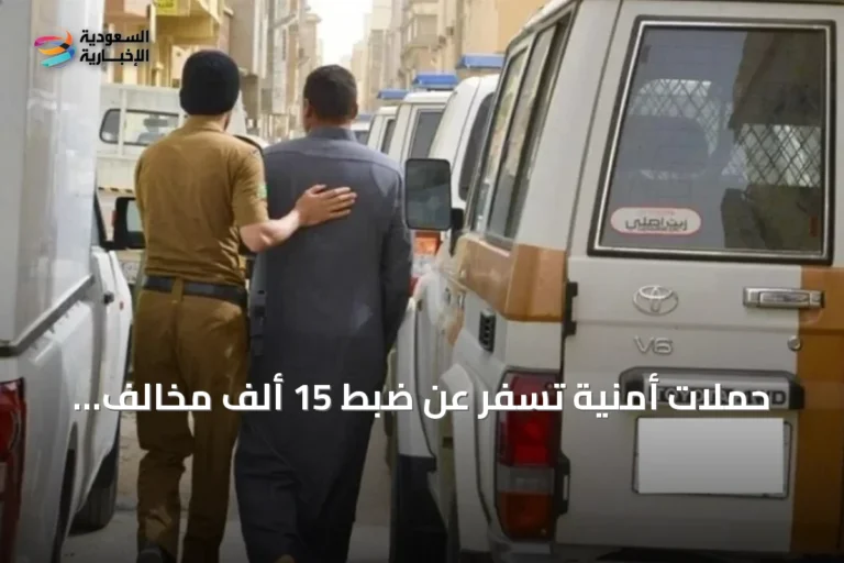 حملات أمنية تسفر عن ضبط 15 ألف مخالف وترحيل 13 ألفًا خلال أسبوع