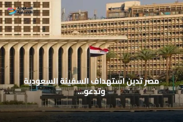 مصر تدين استهداف السفينة السعودية وتدعو لحماية الملاحة في البحر الأحمر