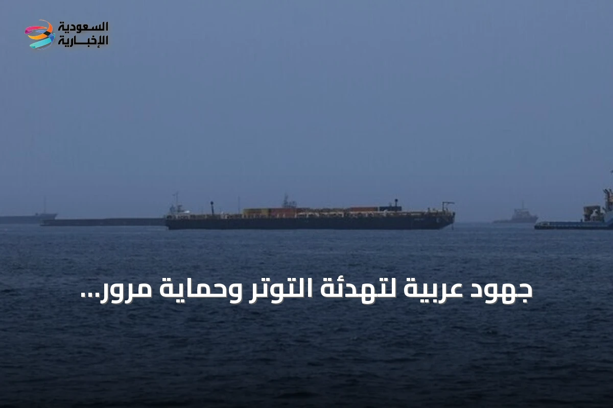 جهود عربية لتهدئة التوتر وحماية مرور السفن عبر مضيق هرمز