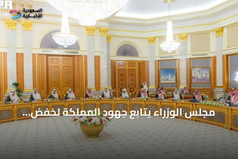 مجلس الوزراء يتابع جهود المملكة لخفض التوتر وحماية الممرات المائية في الخليج والبحر الأحمر